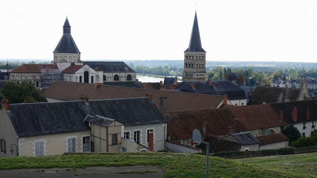Vue sur le prieuré